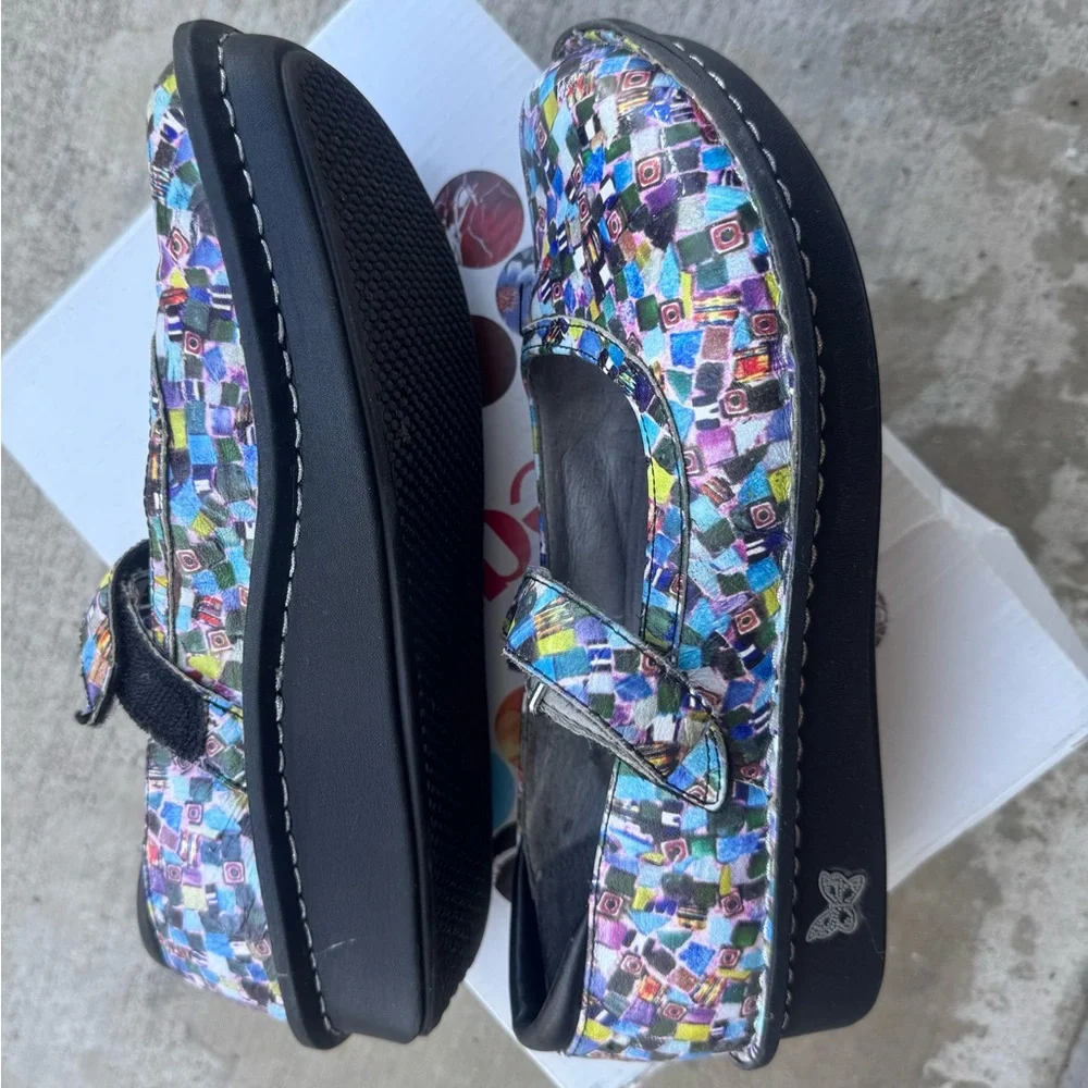 - Alegria Multicolor Mary Jane Shoes - Picture 2 of 2